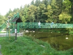 Most přes řeku Sázavu v lokalitě Stvořidla