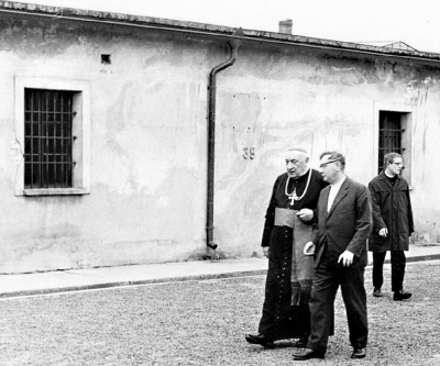 During visit of the Small Fortress in Terezín
