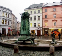 Předvánoční bruslení v Olomouci