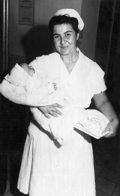 Judith worked as a nurse for 35 years (1962)
