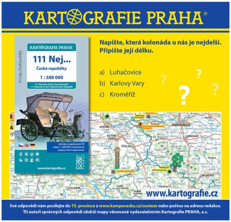 Soutěž s Kartografie Praha a.s.