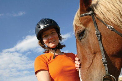 Horseriding in the Eastern Bohemia