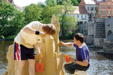 Sand Festival in Písek