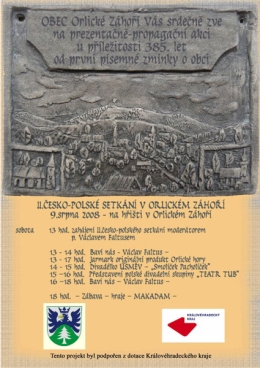 Informační bulletin Turistické oblasti Orlické hory a&nbsp;Podorlicko Srpen 2008