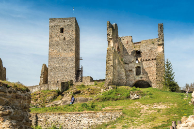 Zřícenina hradu Rokštejn