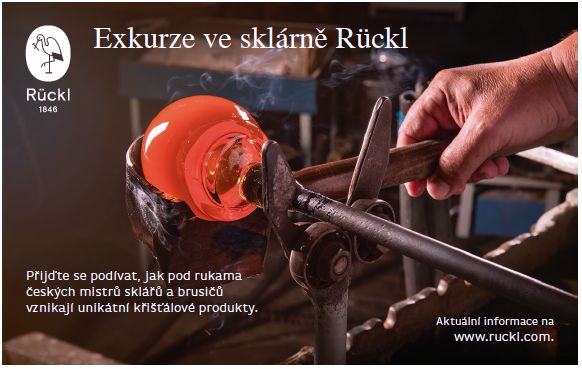Exkurze ve sklárně Rückl