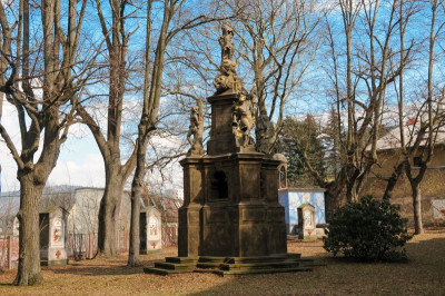 Barokní zahrada s morovým sloupem v Liberci, foto archiv MML