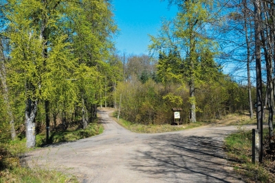 Křižovatka Pod Týčským vrchem