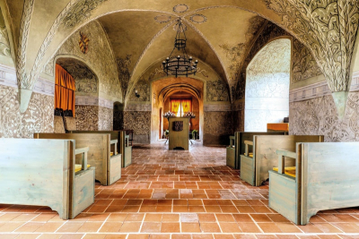 Kunštátský sál na polenském hradu