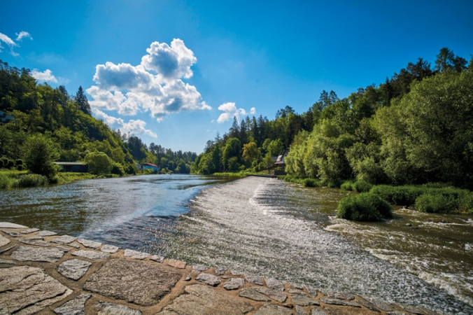 Řeka Sázava