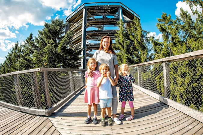 Stezka korunami stromů