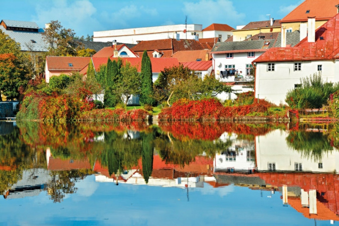 Podzimní pohled na město