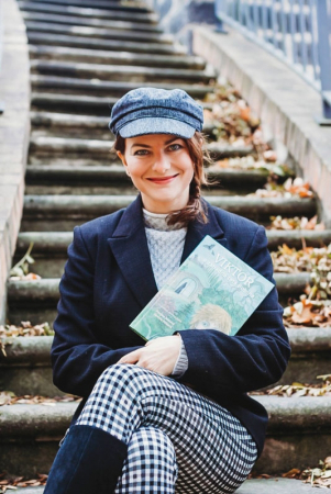 Herečka a spisovatelka Pavlína Jurková s knižní prvotinou Viktor a záhadná teta Bobina