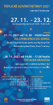 Teplické adventní trhy 2021