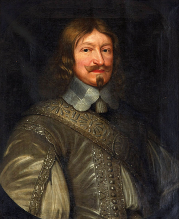 Lennart Torstenson, malba Davida Becka, 1700