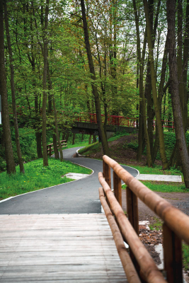 Městská cyklostezka u Kláštereckého potoka