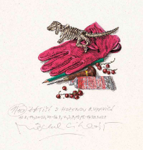 Michal Cihlář – Zátiší s hozenou rukavicí