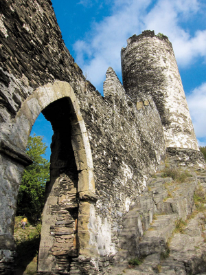 Třetí brána hradu Bezděz