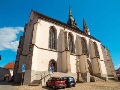 Proboštský chrám Nanebevzetí Panny Marie s vyhlídkovou věží