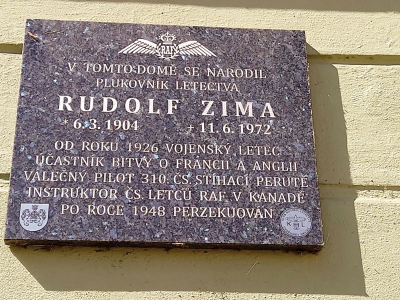 Vzpomínka na pilota RAF