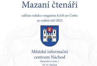 Září 2022 Městské informační centrum Náchod