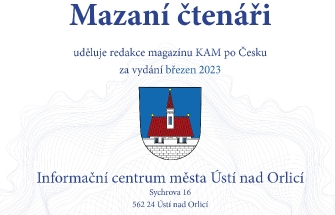 Březen 2023 Informační centrum města Ústí nad Orlicí