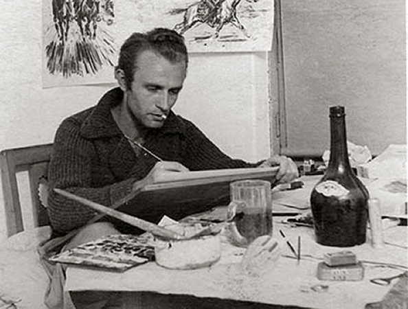 Malíř a ilustrátor  Bohumil Konečný