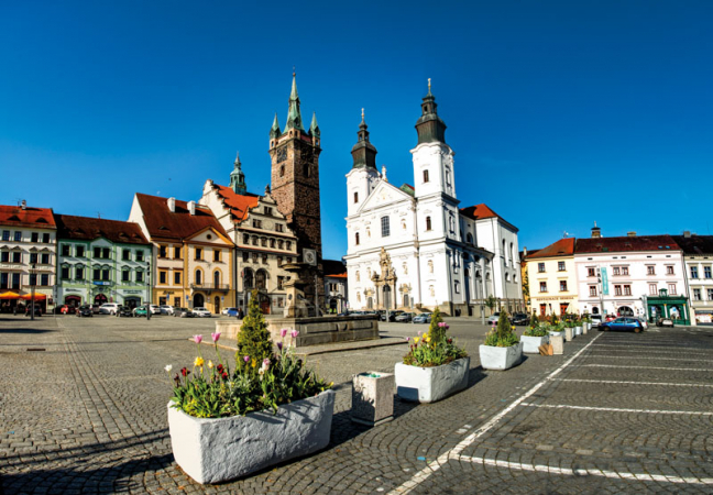 Klatovy, náměstí Míru