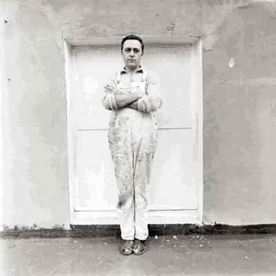Gerhard Richter, foto Lothar Wolleh, asi 1970