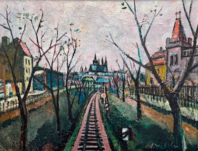 Jan Bohdan Melichar, Buštěhradská dráha