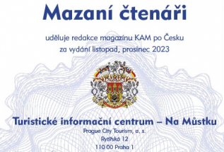 Listopad-prosinec 2023 TIC – Na Můstku Praha