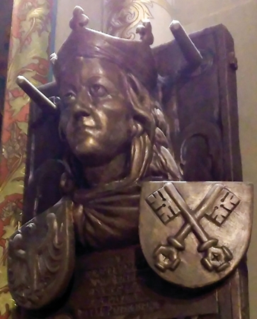 Busta prvního českého krále Vratislava II.