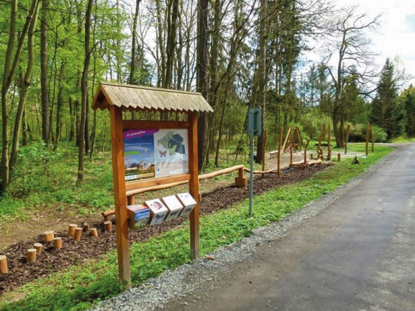 Lesánkova stezka – zastavení