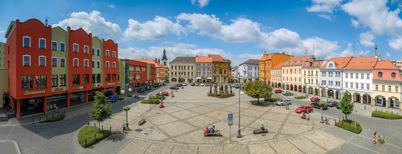 Lužické náměstí Rumburk