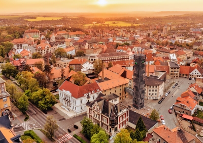 Pražské předměstí v Žatci