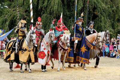 Tradiční rytířský turnaj