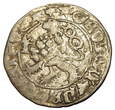 Vladislav II. Jagellonský (1471–1516) WLADISLAVS SECUNDUS
průměr 28 mm | hmotnost 2,3–3 g | jakost 0,497 | stříbra 1,32 g
