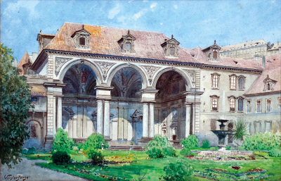 Valdštejnský palác, Malá Strana, Václav Jansa, 1898