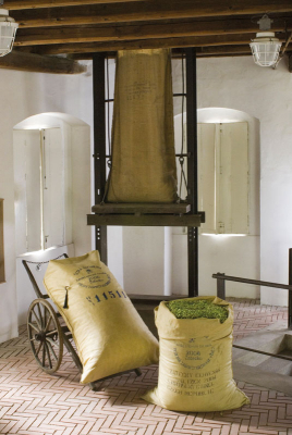 Expozice lisování chmele