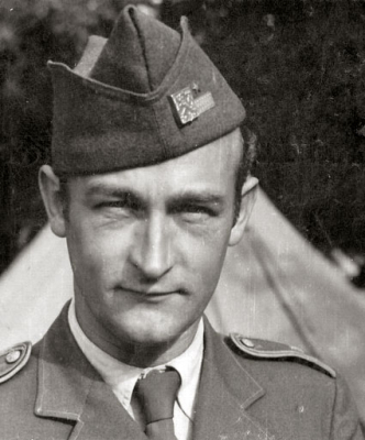 Velitel západní jednotky mjr. Alois Sítek
