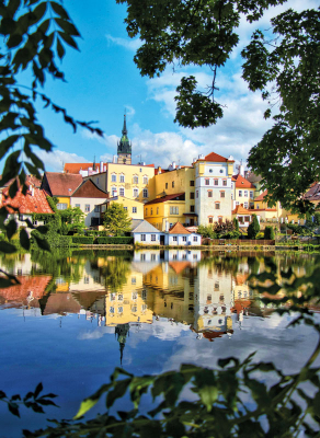 Centrum města a Malý Vajgar