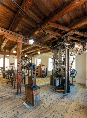 Expozice lisování chmele