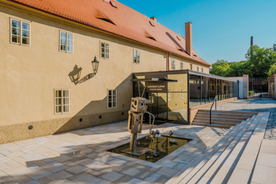 Vchod do Kapucínského kláštera