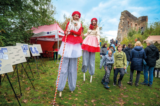 Slavnosti jablek, vyhlídkové místo Švamberk