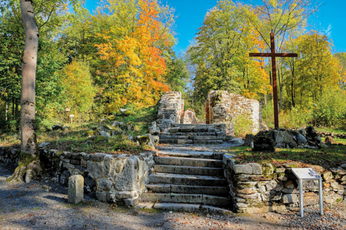Pozůstatky obce Grafenried (Lučina)