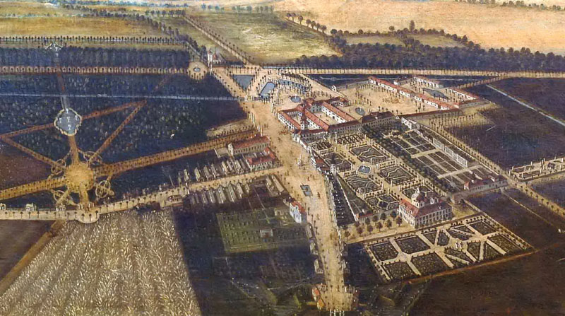 Vyobrazení Nových Dvorů, 1734