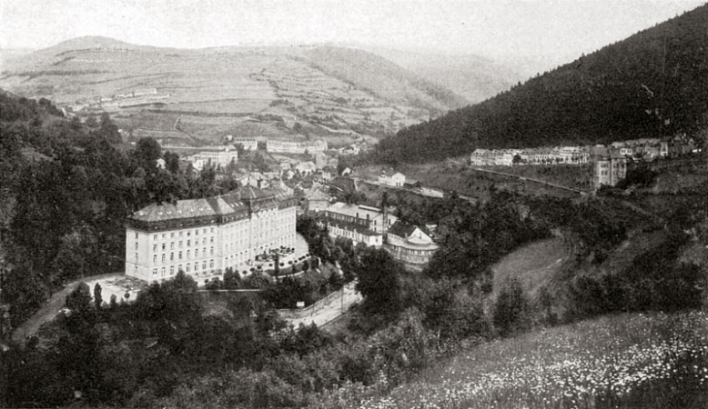 Pohled na Jáchymov, 1927