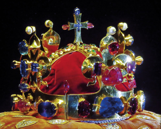 Svatováclavská koruna