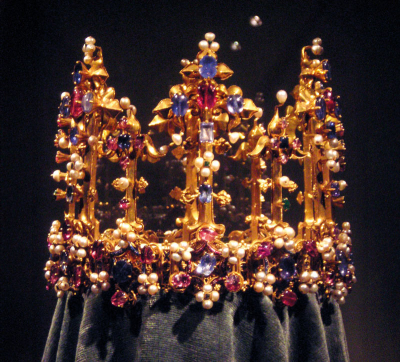 Koruna královny Blanky a Anny České