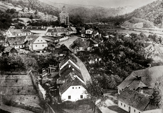 Adamov koncem 19. století